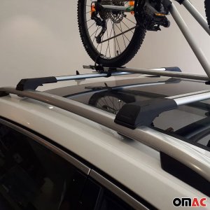 Subaru XV Crosstrek Roof Rack Cross Bars - Omac - Flybar 2Pcs - Gray - '13-'15